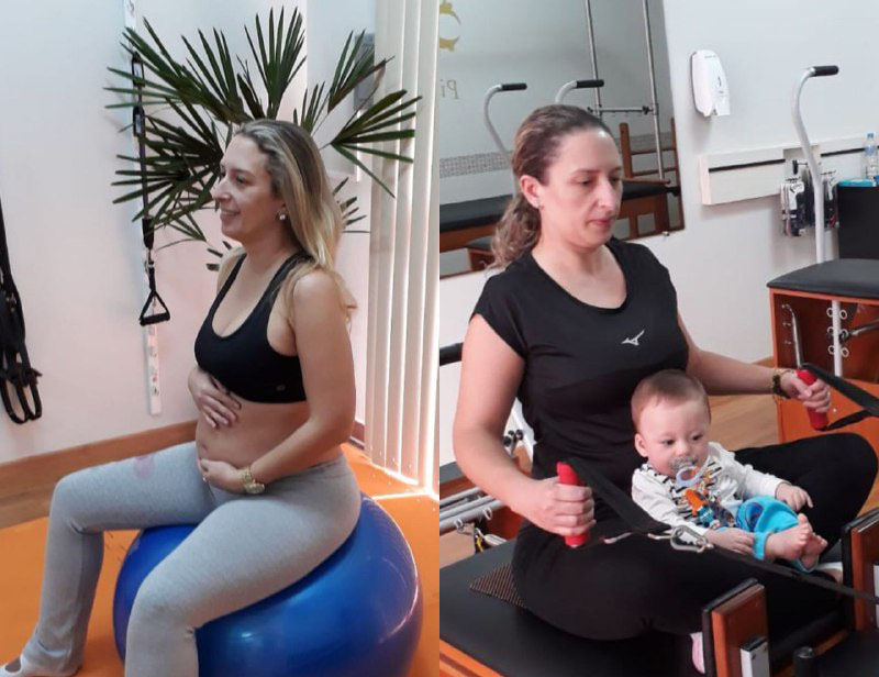 Pilates Gestacional / Pilates Mamãe e Bebê